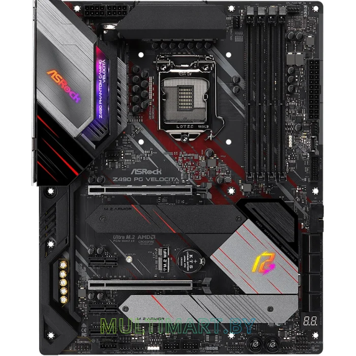Материнская плата ASRock Z490 PG Velocita